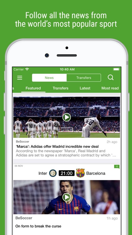 BeSoccer Pro screenshot-3