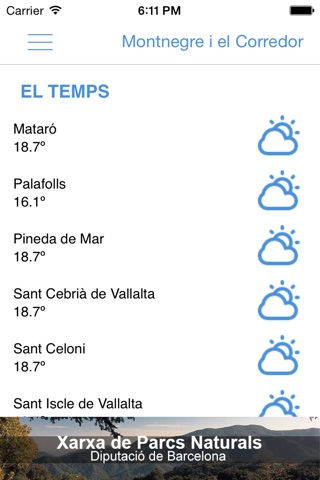 Montnegre - Corredor screenshot 3