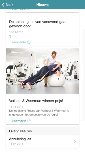 Verheul & Weerman Med. Fitness(圖3)-速報App