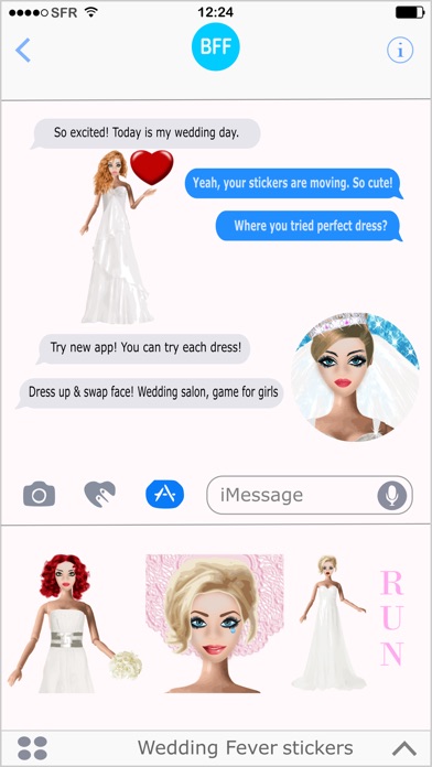 Wedding Fever - stickers screenshot 2