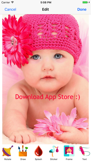 Mrs Baby Photo Editor(圖5)-速報App