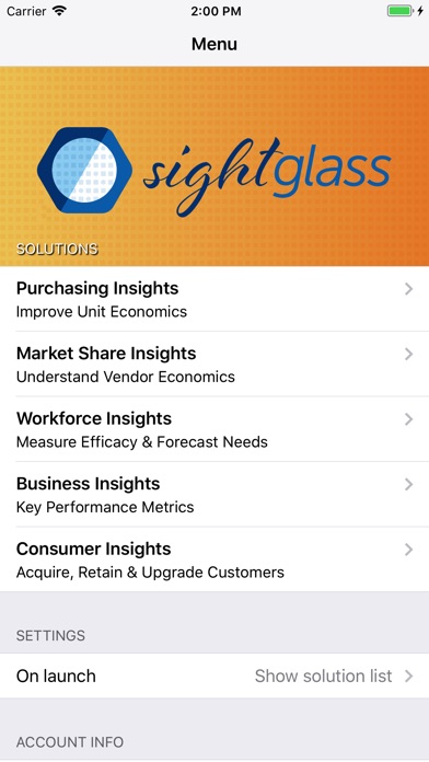 Sightglass by Aunalytics screenshot 3