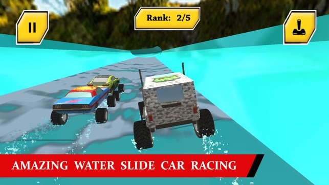 Water Slide Monster Trucks Race In Water Park(圖3)-速報App