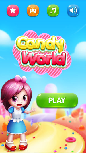 Candy World - New Match 3 Puzzle Game