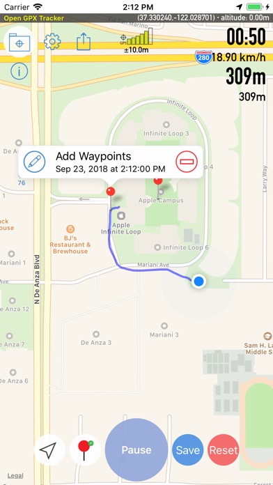 open gpx tracker android