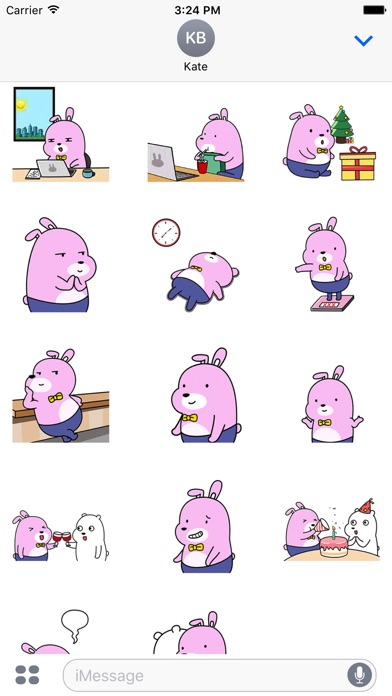 Pinky Rabbit Life Animation screenshot 2