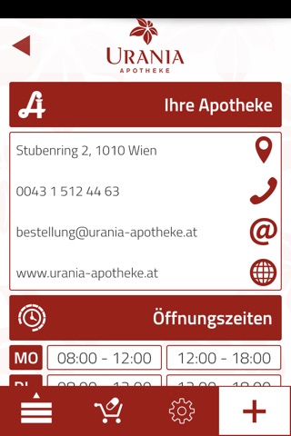 Urania Apotheke screenshot 3