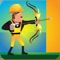 Archery Funny - 2 Player Games is fun arcade shooting bow & archery games free