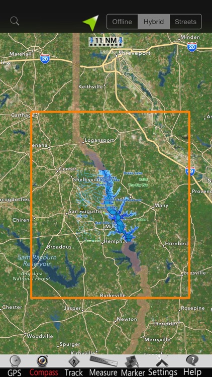 Toledo Bend GPS Nautical Chart screenshot-4