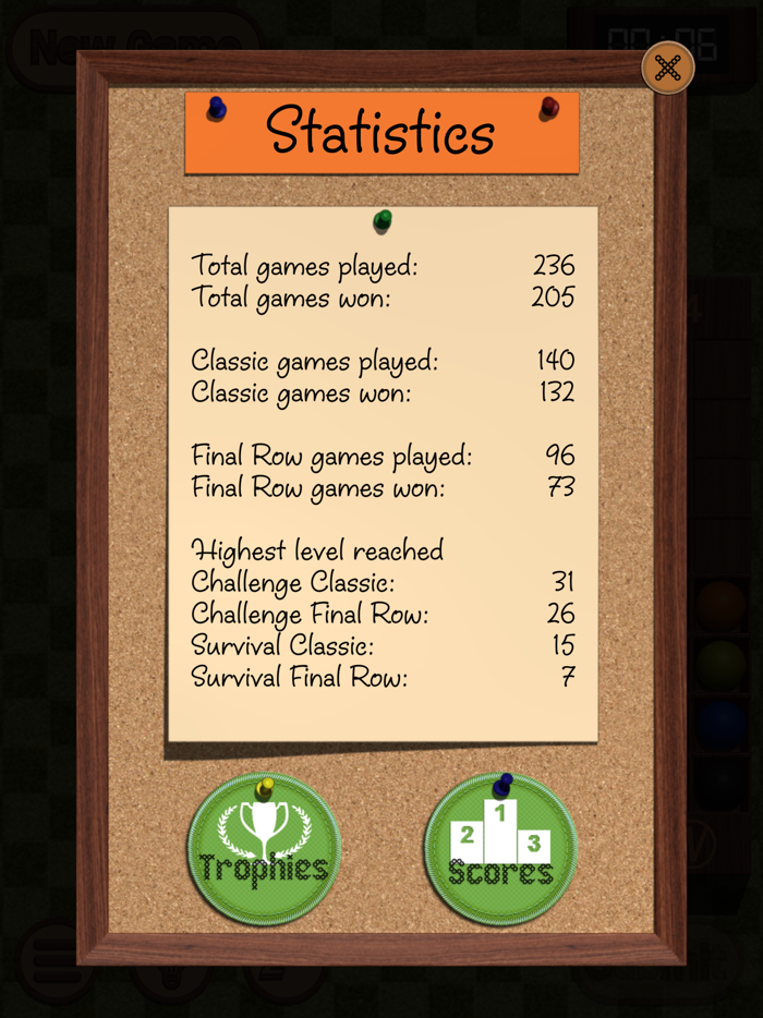 Mastermind Final Row