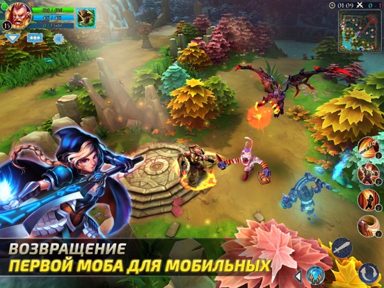 Heroes of Order & Chaos на iPad