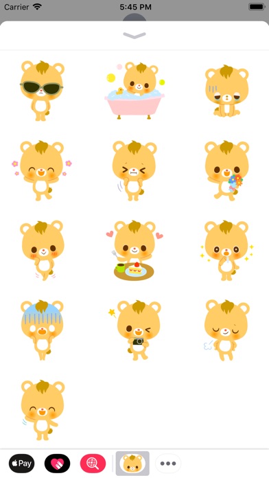 Bangs Bear Stickers screenshot 4