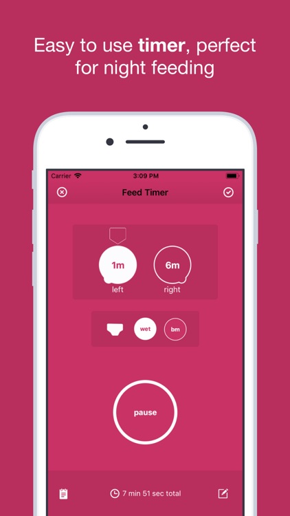 Baby Feed: Breastfeeding Timer screenshot-3