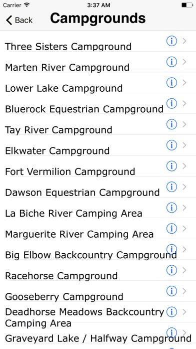 Canada Camps & Trails screenshot 3