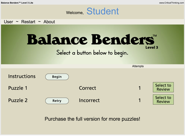 Balance Benders Level 3 (Lite)(圖3)-速報App