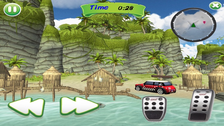 Water Surfer Car 3D Simulator screenshot-3