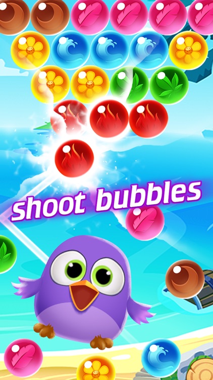 Shooter Bubble Rescue Pet Bird