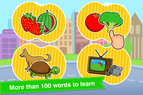Tabbydo Learn First Words in English for Kids screenshot 3