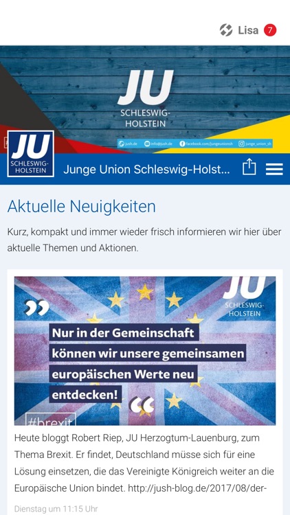 Junge Union Schleswig-Holstein