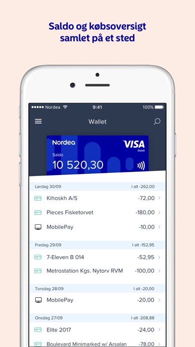 Nordea Wallet - Danmark screenshot 3