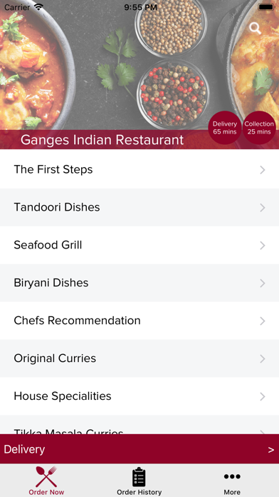 Ganges Indian Restaurant screenshot 2