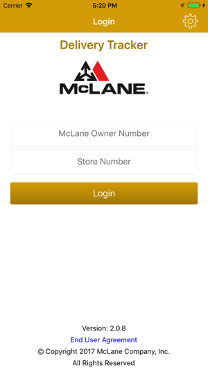 McLane Delivery Tracker