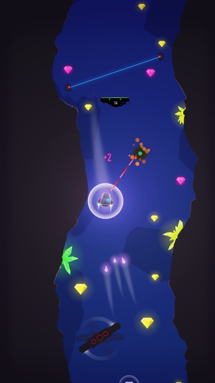 Cave FRVR - Space Ship Landing screenshot-4