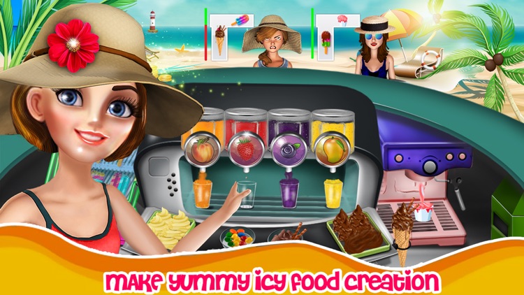 Fun Island Beach Sweet Slush Maker screenshot-4