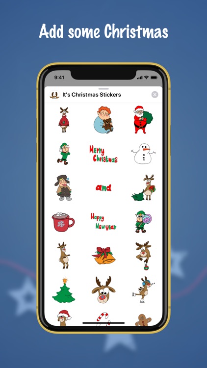 It's Christmas Stickers+