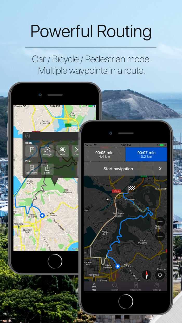 New Caledonia Navigation