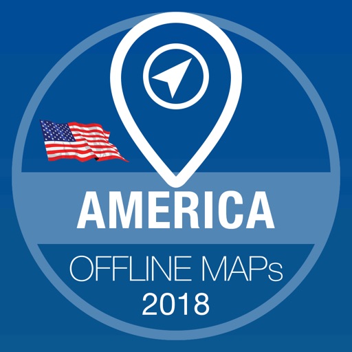 USA Offline map GPS navi iOS App