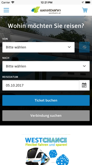 WESTbahn App