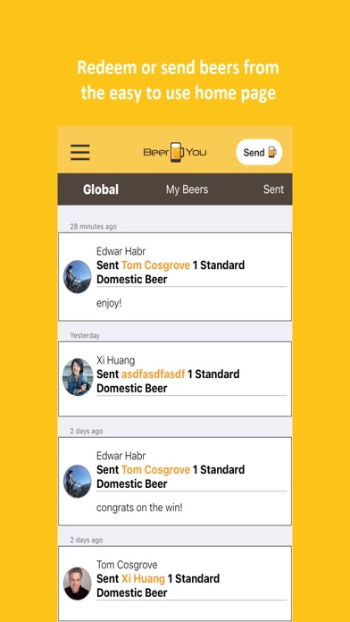 BeerYou: The Beer Gifting App! screenshot 2