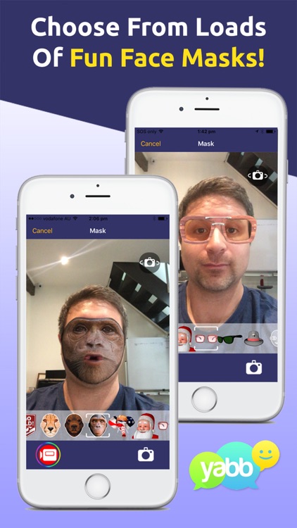 Yabb Messenger, Text and Chat