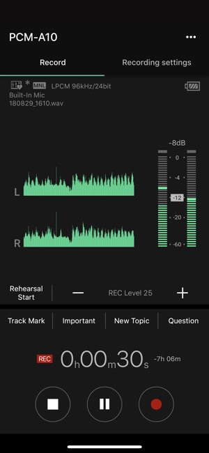 Sony | REC Remote