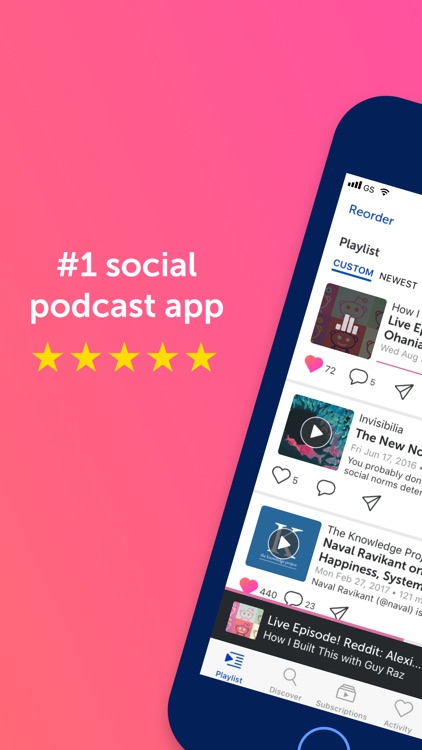 Breaker—The social podcast app screenshot-0