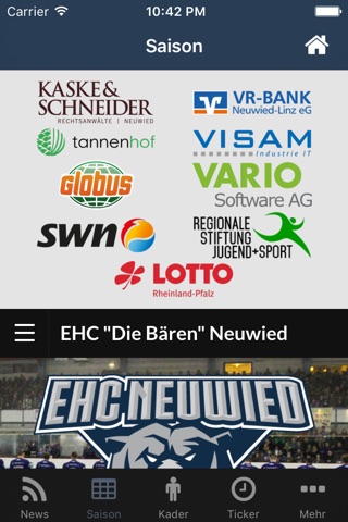 EHC Neuwied screenshot 2