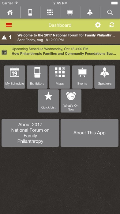 2017 NCFP National Forum screenshot 2