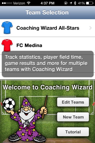 Coaching Wizard - Soccer screenshot 2