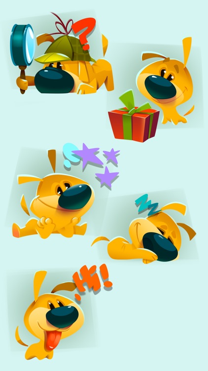 Tuzik Stickers