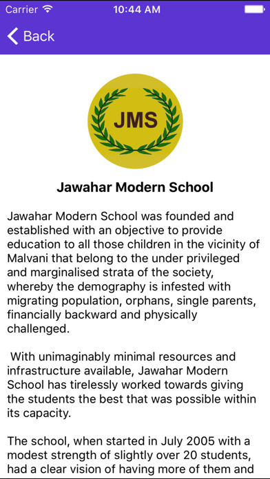 How to cancel & delete Jawahar Modern School from iphone & ipad 2