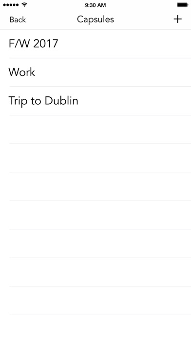 Capsule Wardrobe screenshot 4