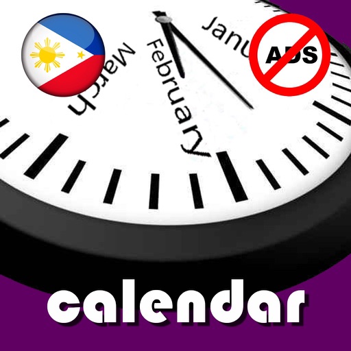 2019 Philippines Calendar NoAd
