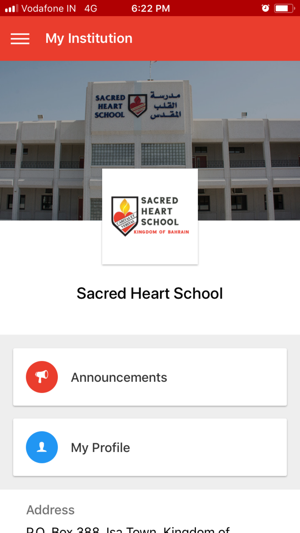 Sacred Heart School Bahrain(圖1)-速報App