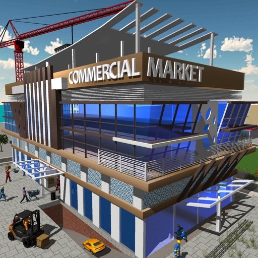 Commercial Market Construction icon