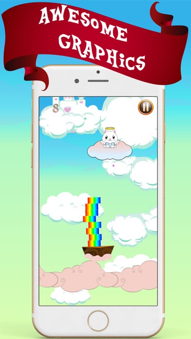Kitty Rainbow Stack screenshot 3