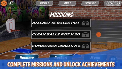 Basketball Shooting - Smashhit screenshot 4