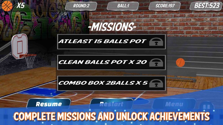 Basketball Shooting - Smashhit screenshot-3