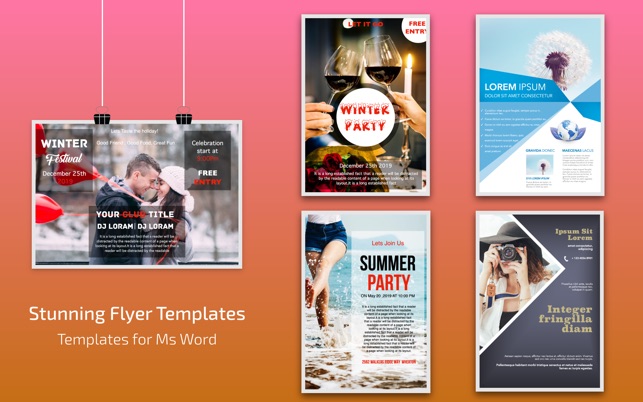 Flyer Templates For Ms Word On The Mac App Store