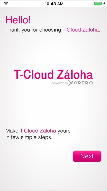 T-Cloud Záloha